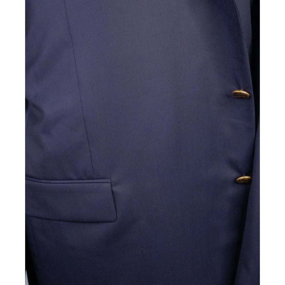 Brooks Brothers Gold Fleece Madison SAXXON Wool Blazer Sz 56R Two Button Jacket